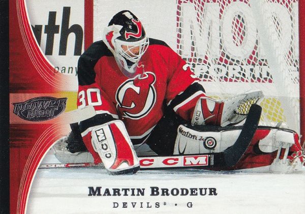 řadová karta MARTIN BRODEUR 05-06 Power Play číslo 52